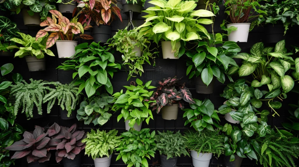 green wall