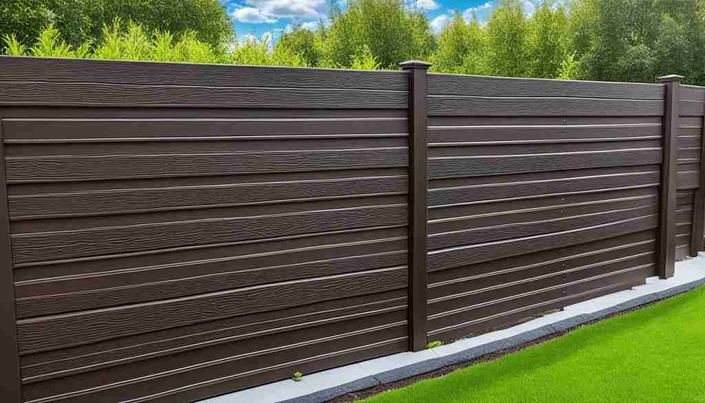 Composite fencing durable fencing