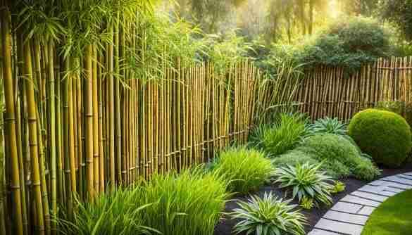 Eco-Friendly Bamboo Fencing