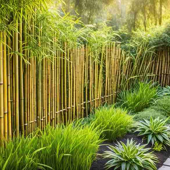 Eco-Friendly Bamboo Fencing