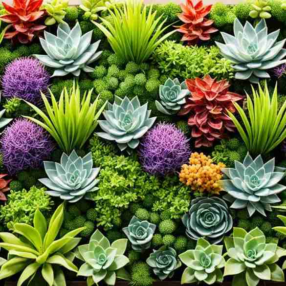 Plant Types for Vertical Gardens