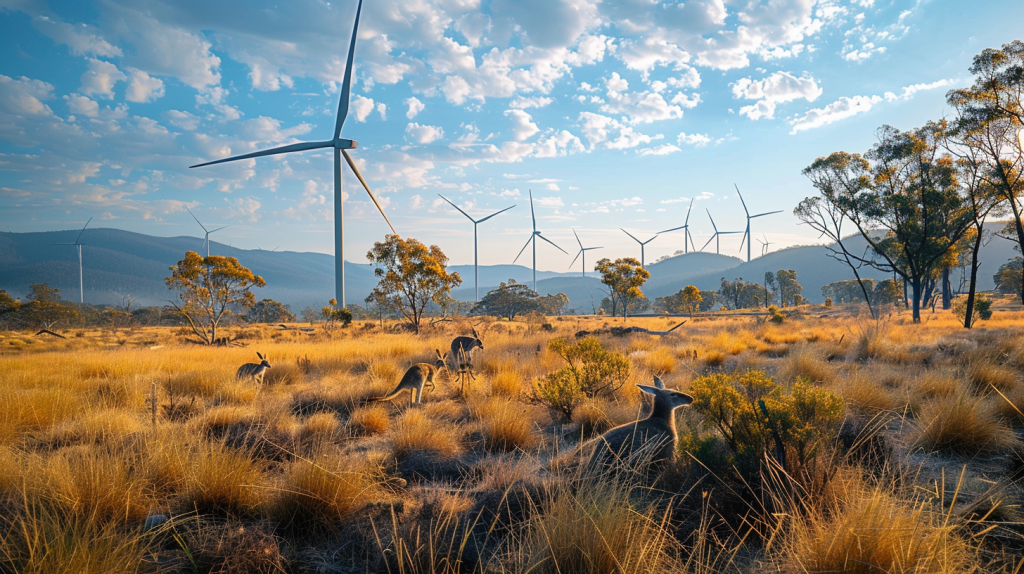 johnkrechting A windy Australian bush landscape with multiple 12b5c0f6 8426 448d 949e 490a2f6e7324 0