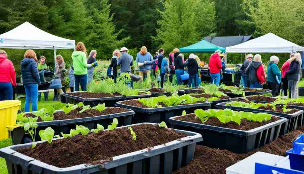 Community composting initiatives in Queensland