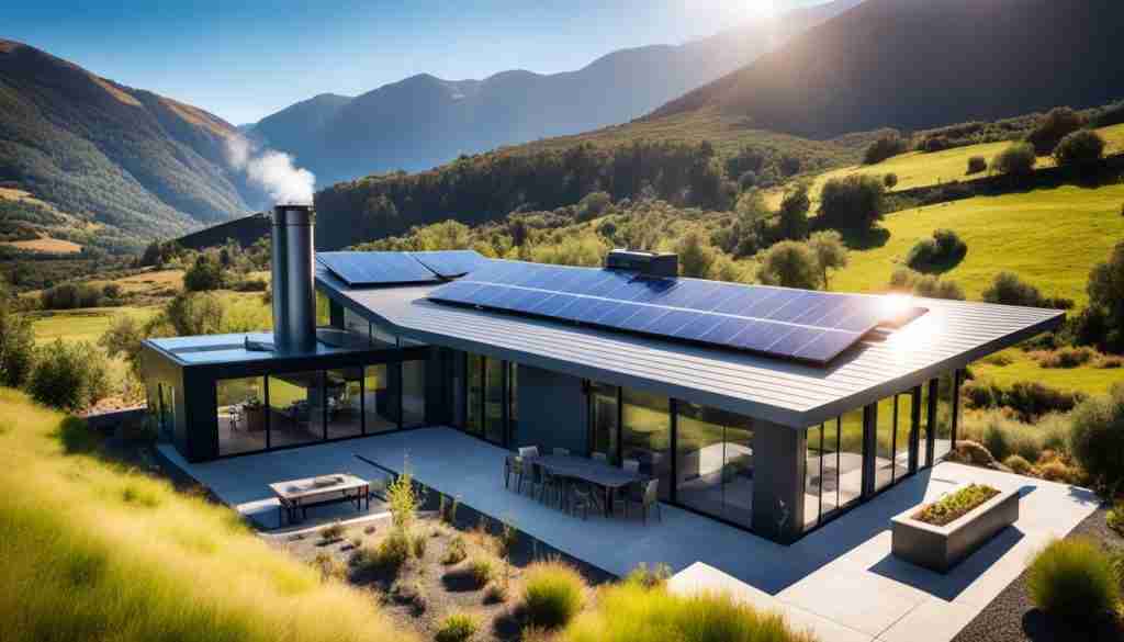 Solar power integration for off-grid living