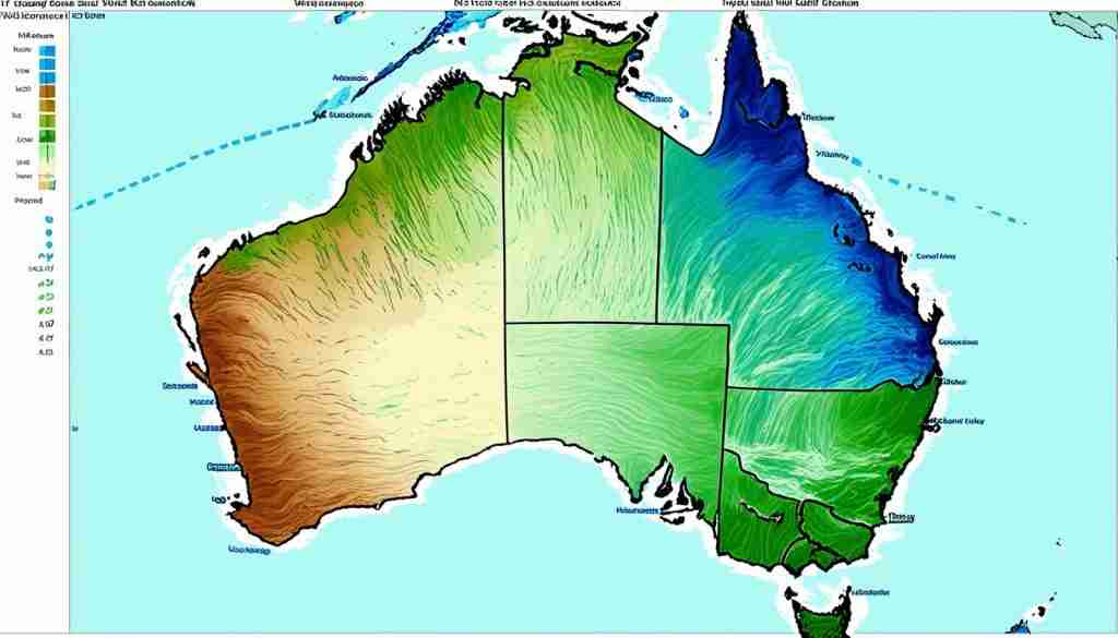 australian wind resources map