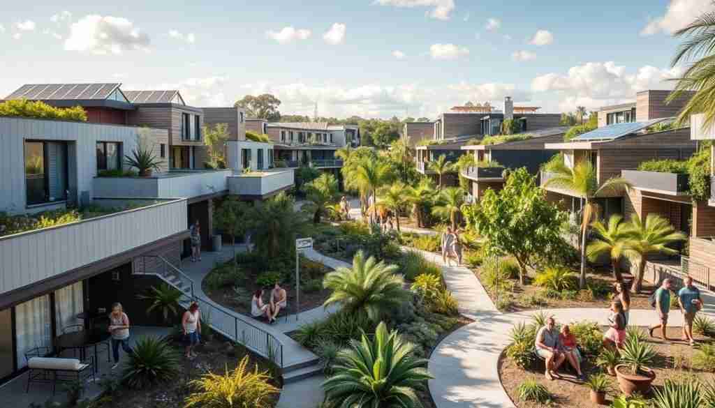 Sustainable co-housing community in Australia