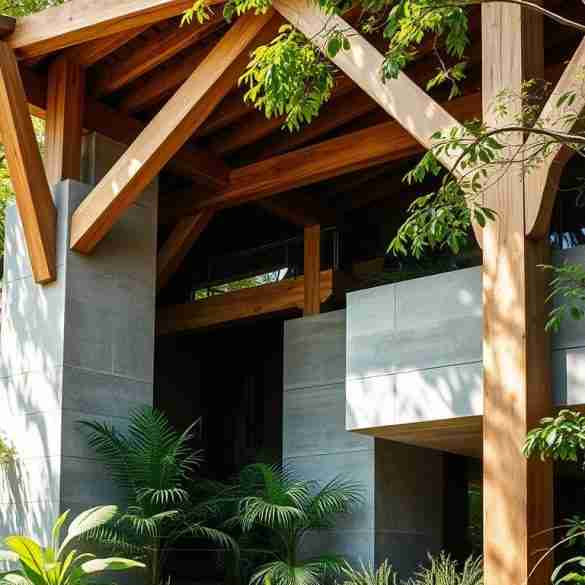 Timber, Concrete, and Steel in Sustainable Building