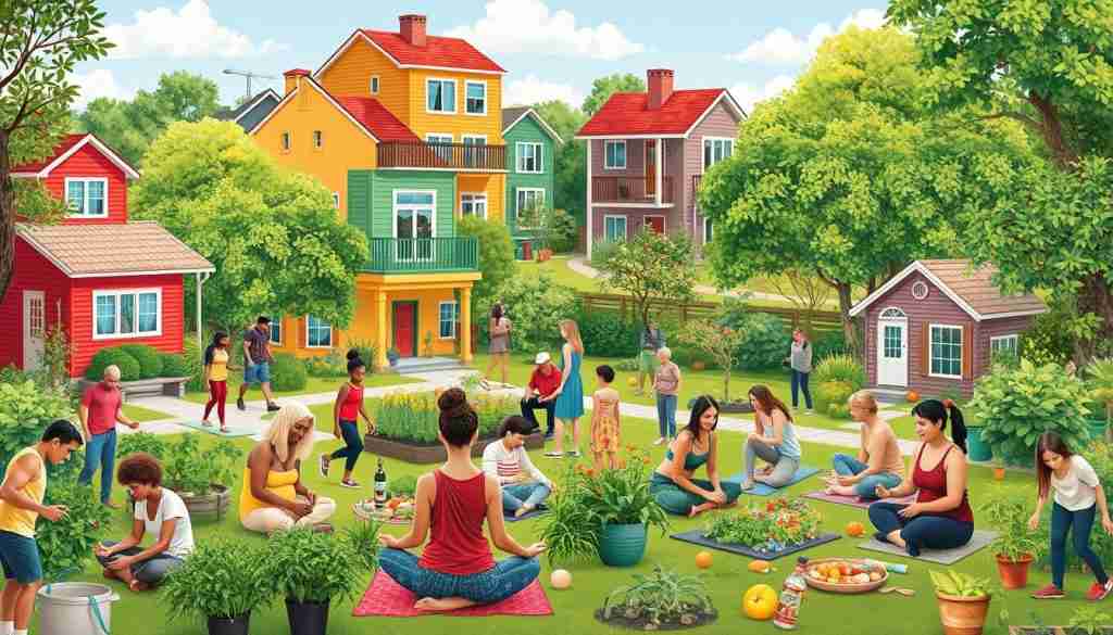 cohousing community health benefits