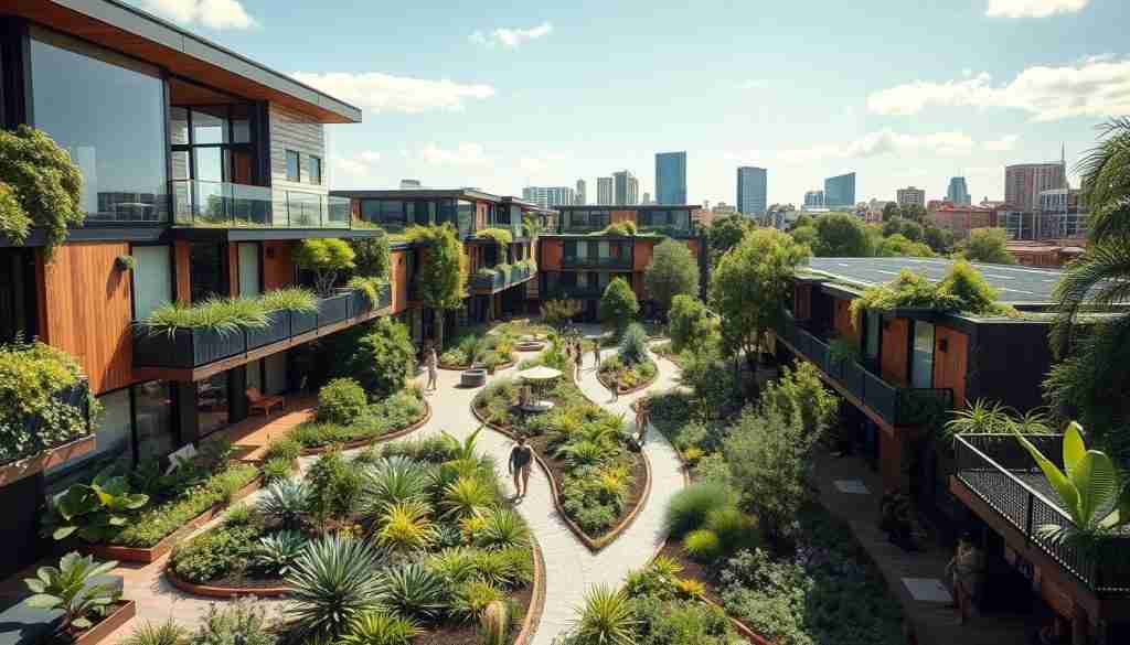 urban co-housing projects in Australia