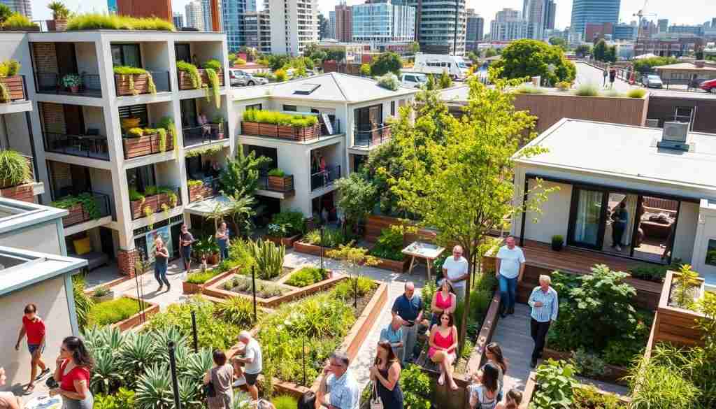 urban community building in co-housing