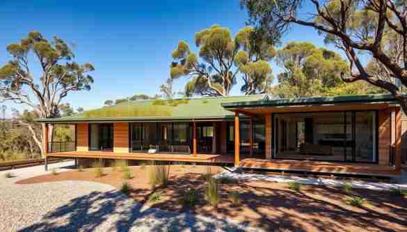 design a bushfire-resistant home in Australia