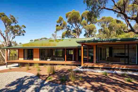 design a bushfire-resistant home in Australia