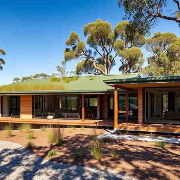 design a bushfire-resistant home in Australia