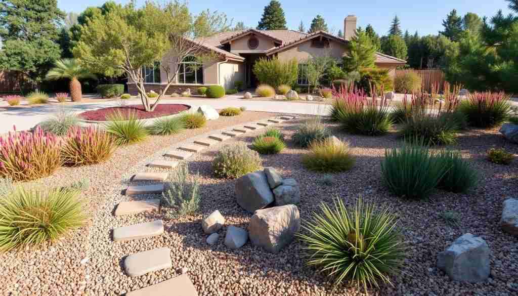 Defensible space planning around a home