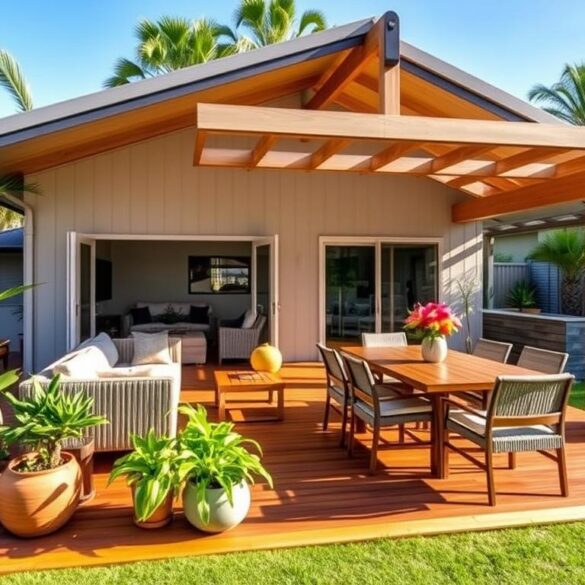 Queensland Outdoor Living Spaces in Kit Home Designs
