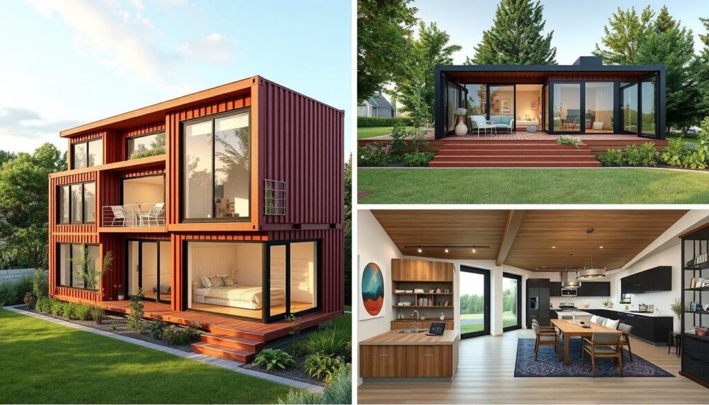 Customizable container home designs