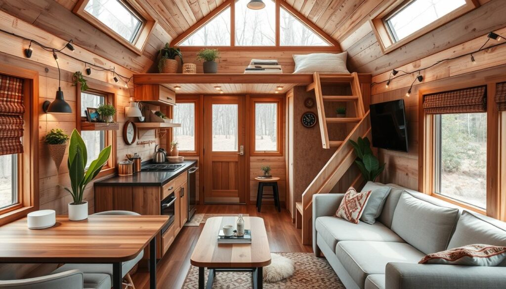 Tiny home interior