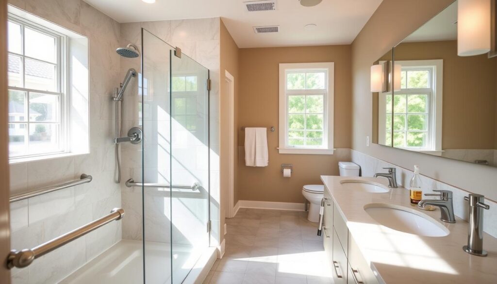 Bathroom modifications for long-term safety