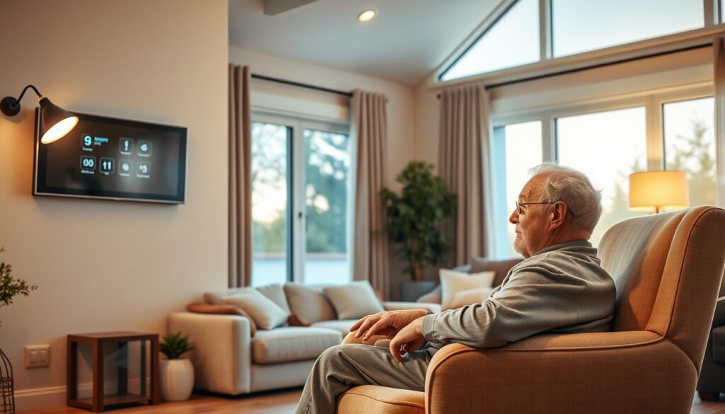 Home automation for elderly