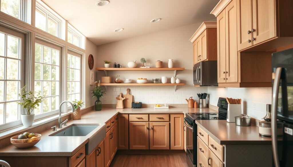 Kitchen adjustments for aging in place