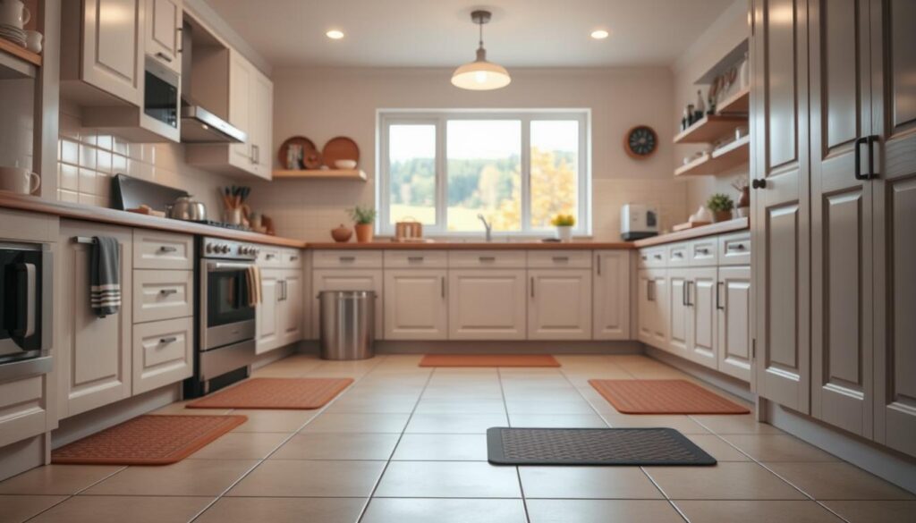 Kitchen safety measures for fall prevention