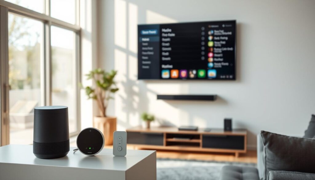 Voice-controlled home systems