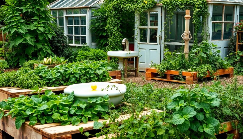 eco-friendly repurposing in gardening