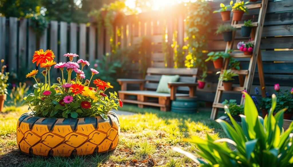 Kid-Friendly Repurposed Garden Projects