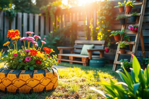 Kid-Friendly Repurposed Garden Projects