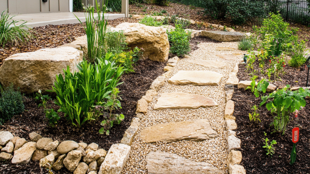How to Build a Rain Garden in a Weekend: 8 Simple Steps 19 johnkrechting Freshly completed rain garden showing even laye cd484d69 9e93 4a6d ad63 0ede69db9873 3