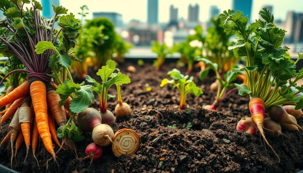 root vegetable regrowth circular economy
