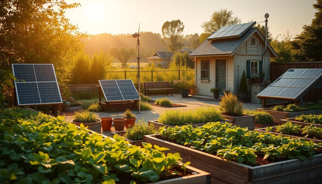 solar-powered garden projects for energy independence