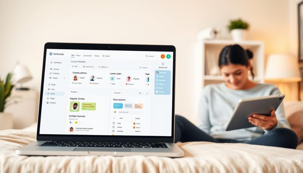 homeschool curriculum planners automation interface