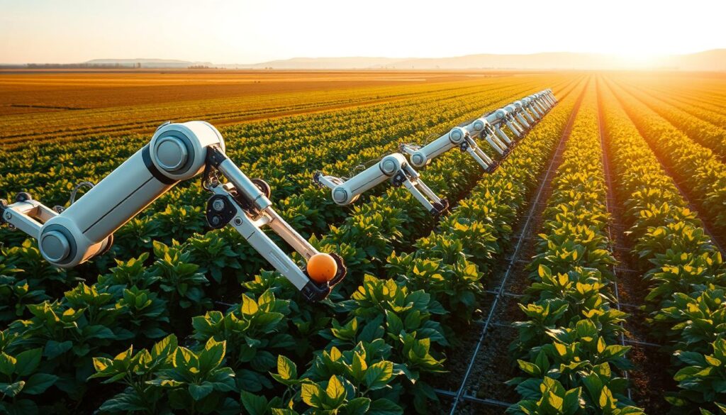 robotic harvesting efficiency in modern agriculture